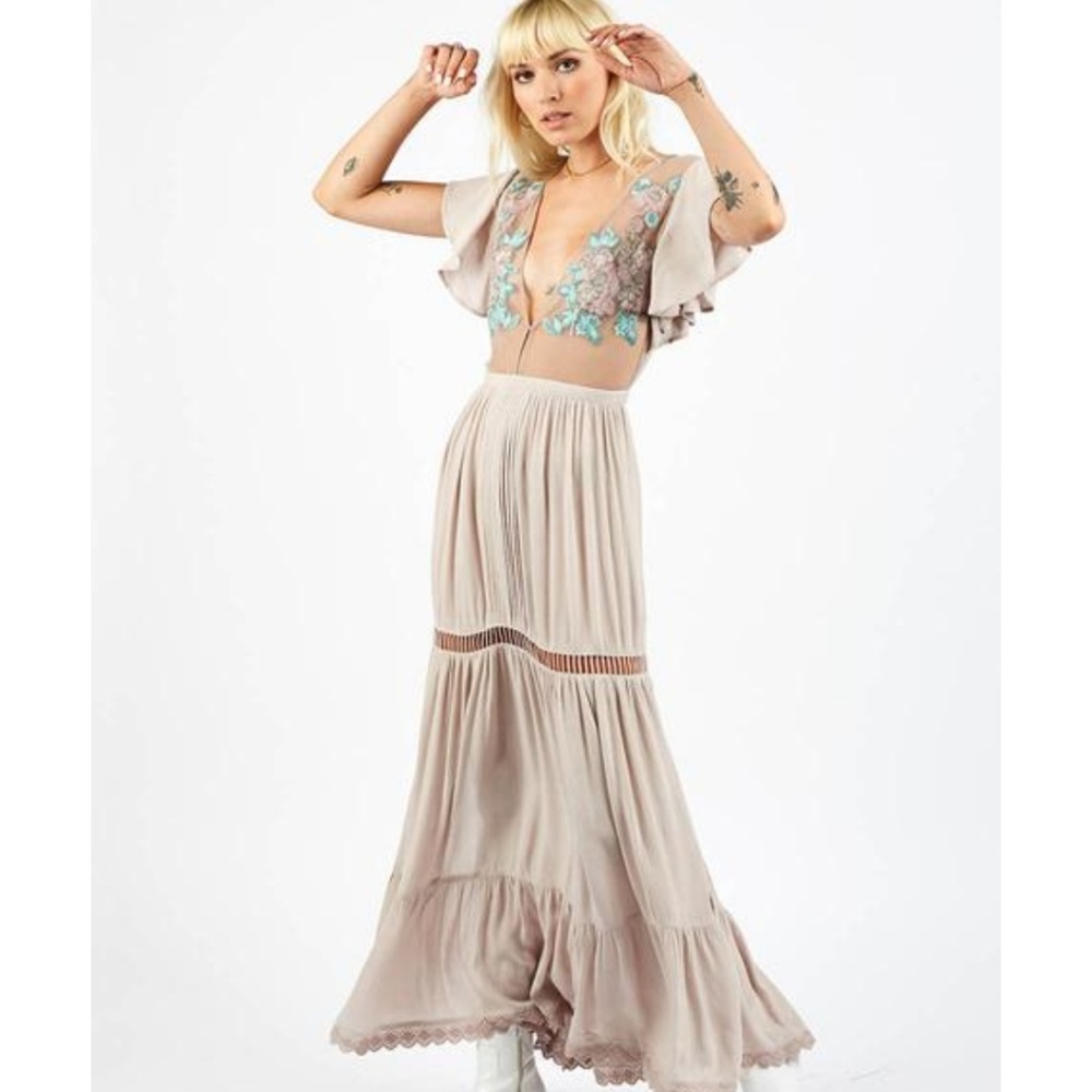 Cleobella Amery Maxi Dress - Lilac